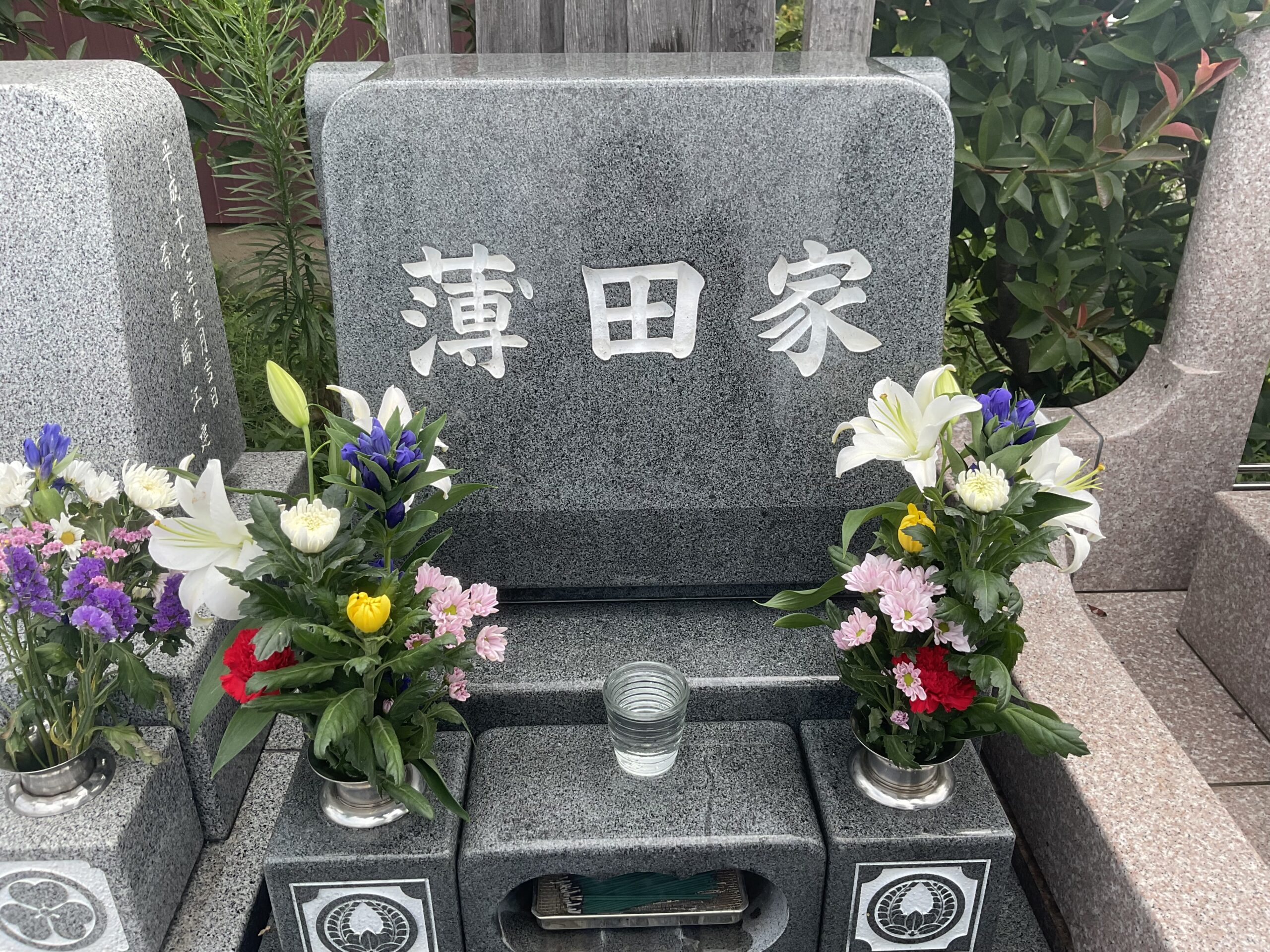お墓参り